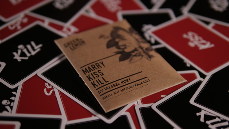 Marry Kiss Kill (Gimmicks and Online Instructions) by Wessel Kort and Green Lemon - Trick Marry Kiss Kill (Gimmicks and Online Instructions) by Wessel Kort and Green Lemon - Trick
