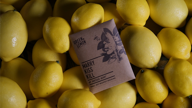 Marry Kiss Kill (Gimmicks and Online Instructions) by Wessel Kort and Green Lemon - Trick Marry Kiss Kill (Gimmicks and Online Instructions) by Wessel Kort and Green Lemon - Trick