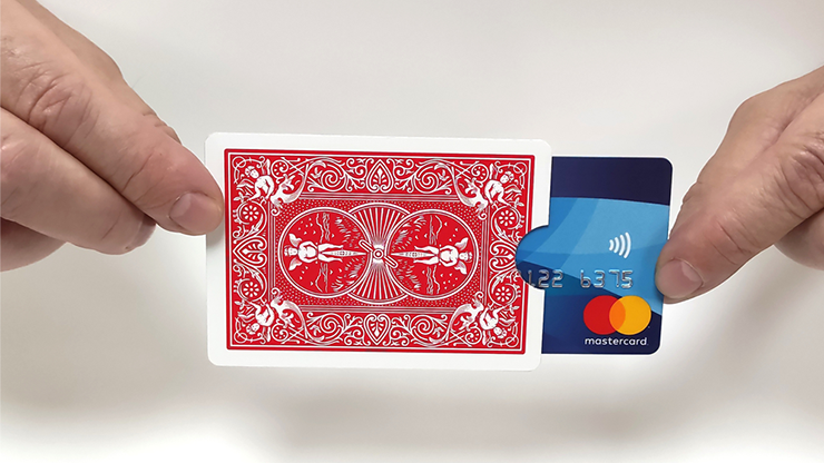 Credit Card Holder (Made from Red Bicycle cards) by Joker Magic - Trick Credit Card Holder (Made from Red Bicycle cards) by Joker Magic - Trick