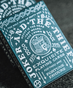 JT Crown (Blue) Playing Cards by Joker and the Thief
