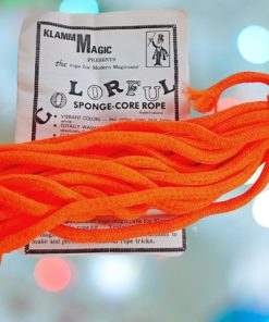 Colorful Sponge-Core Rope 25' (bright orange) -Klamm Colorful Sponge-Core Rope 25' (bright orange) -Klamm