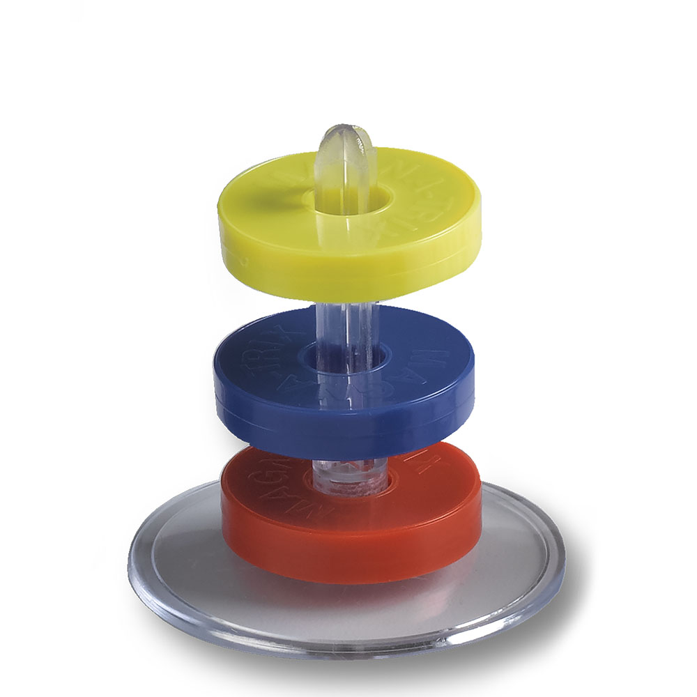 Magna-Trix: Colorful Ring Magnets which Float to Stand Magna-Trix: Colorful Ring Magnets which Float to Stand