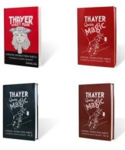 Thayer Quality Magic Vol. 1 thru 4 (Hardbound Books) - Glenn Gravatt   ESTATE