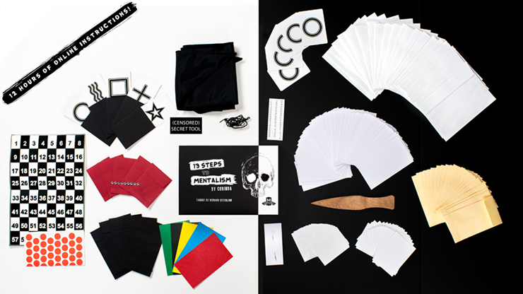 13 Steps To Mentalism Special Edition Set by Corinda & Murphy's Magic - Trick 13 Steps To Mentalism Special Edition Set by Corinda & Murphy's Magic - Trick