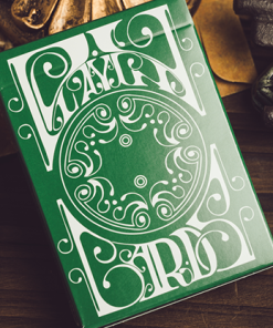 Smoke & Mirrors V9 (Green Edition) Playing Cards by Dan & Dave