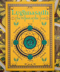 Wheel of the Year Lughnasadh Playing Cards by Jocu