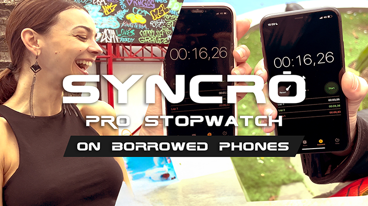 Syncro - Pro Stopwatch by Magic Pro Ideas - Trick Syncro - Pro Stopwatch by Magic Pro Ideas - Trick