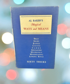 OOP Magical Ways and Means (book) - Al Baker        ESTATE