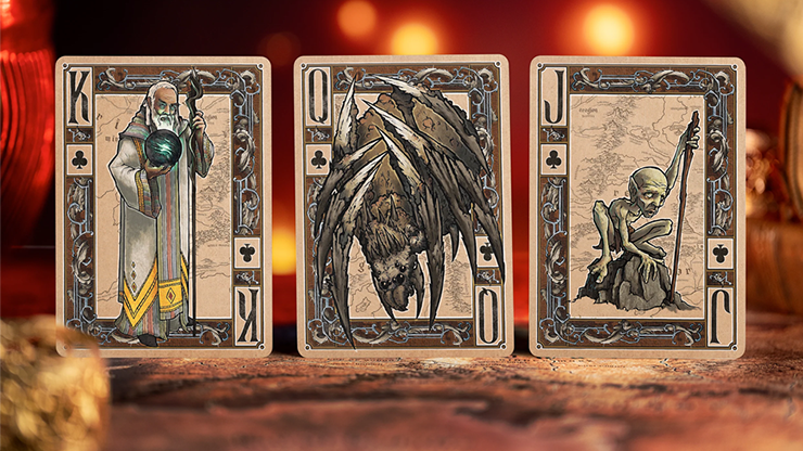 The Lord of the Rings - Two Towers Playing Cards (Foil and Gilded Edition) by Kings Wild The Lord of the Rings - Two Towers Playing Cards (Foil and Gilded Edition) by Kings Wild