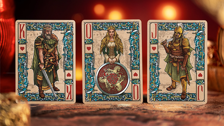 The Lord of the Rings - Two Towers Playing Cards (Foil and Gilded Edition) by Kings Wild The Lord of the Rings - Two Towers Playing Cards (Foil and Gilded Edition) by Kings Wild