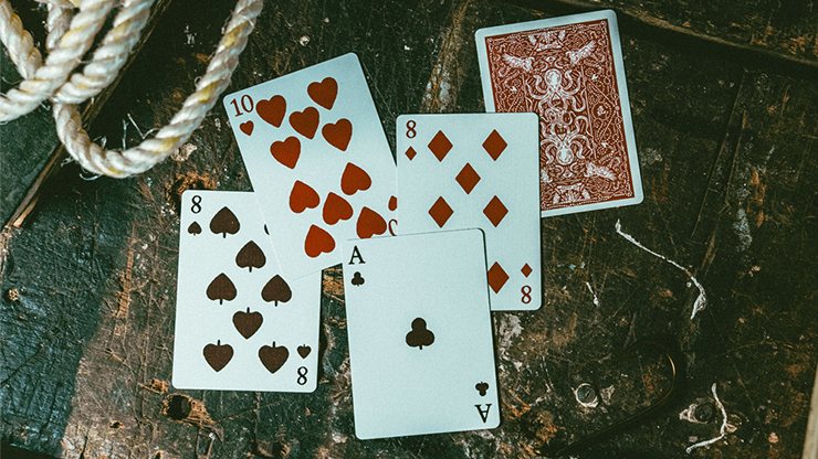 Red Seafarers Playing Cards by Joker and the Thief Red Seafarers Playing Cards by Joker and the Thief