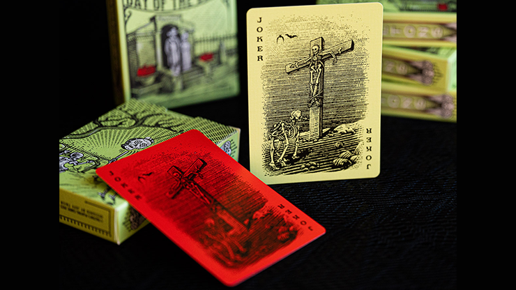 FULTON'S Day Of The Dead Green Edition Playing Cards FULTON'S Day Of The Dead Green Edition Playing Cards