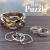 Puzzle Ring Size 12 (Gimmick and Online Instructions) - Trick Puzzle Ring Size 12 (Gimmick and Online Instructions) - Trick