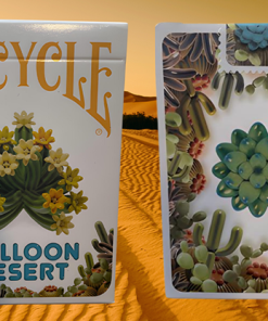 Bicycle Balloon Desert Playing Cards