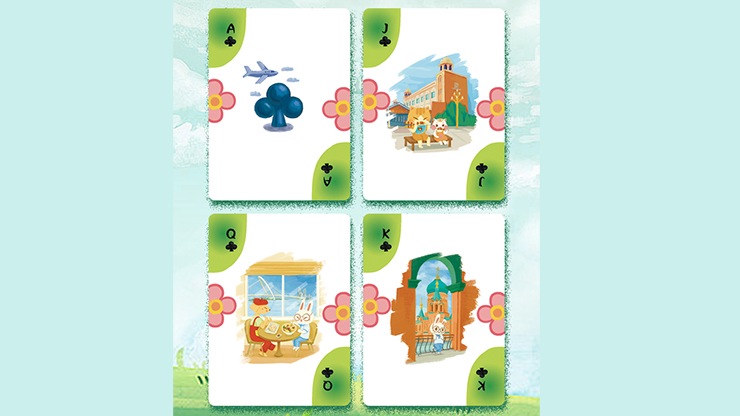 Early Summer Trip Playing Cards Early Summer Trip Playing Cards
