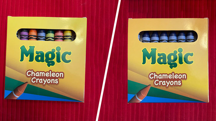 Chameleon Crayons by Chazpro - Trick Chameleon Crayons by Chazpro - Trick