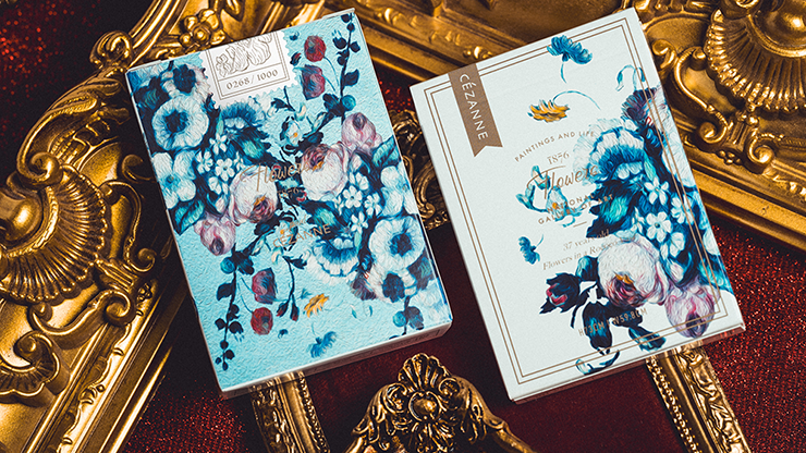 Van Gogh Flowers Rococo (Numbered Seal-Borderless) Playing Cards Van Gogh Flowers Rococo (Numbered Seal-Borderless) Playing Cards