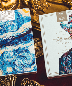 Van Gogh Self-Portrait (Borderless) Playing Cards