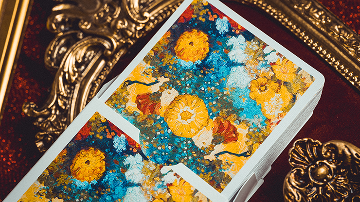 Van Gogh Zinnias (Numbered- Seal) Playing Cards Van Gogh Zinnias (Numbered- Seal) Playing Cards