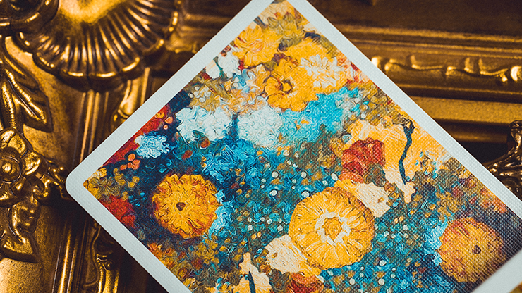 Van Gogh Zinnias (Numbered- Seal) Playing Cards Van Gogh Zinnias (Numbered- Seal) Playing Cards