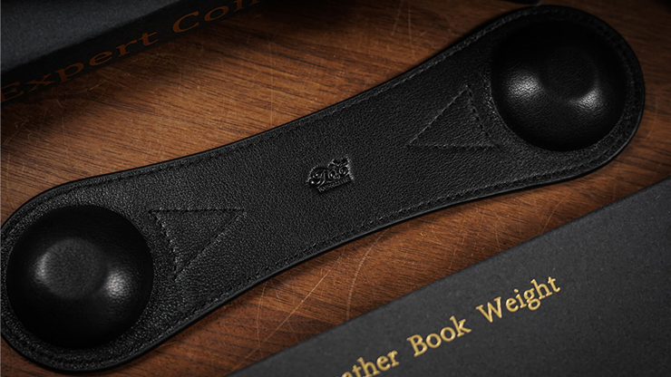 Leather Book Weight (Black) by TCC Presents Leather Book Weight (Black) by TCC Presents