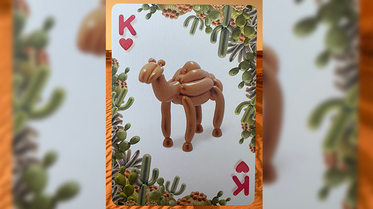 Gilded Bicycle Balloon Desert Playing Cards Gilded Bicycle Balloon Desert Playing Cards