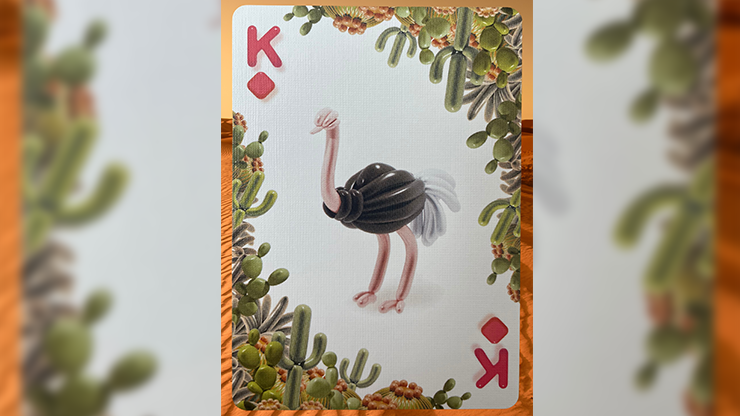 Gilded Bicycle Balloon Desert Playing Cards Gilded Bicycle Balloon Desert Playing Cards