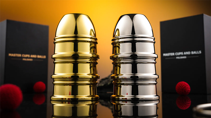 Master Cups and Balls (Silver) by TCC - Trick Master Cups and Balls (Silver) by TCC - Trick
