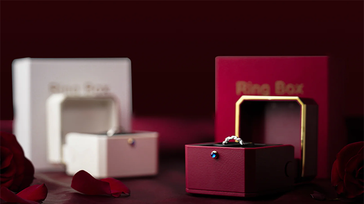 Magic Ring Box (Red) by TCC - Trick Magic Ring Box (Red) by TCC - Trick