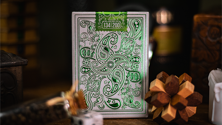 Emerald Wonder (Silver Gilded) Playing Cards Emerald Wonder (Silver Gilded) Playing Cards