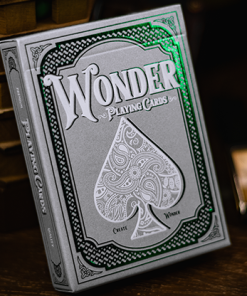 Emerald Wonder (Silver Gilded) Playing Cards