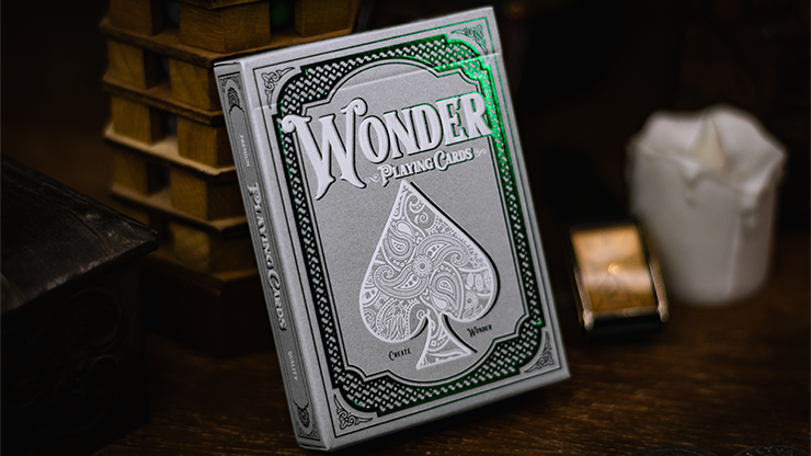 Emerald Wonder (Silver Gilded) Playing Cards Emerald Wonder (Silver Gilded) Playing Cards