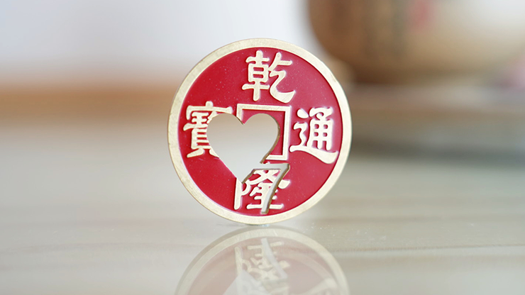 Chinese Coin with Prediction (Red 7H) - Trick Chinese Coin with Prediction (Red 7H) - Trick