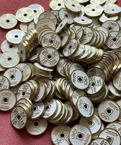 MINI CHINESE COIN WHITE by N2G - Trick