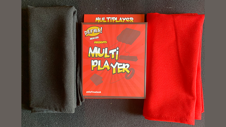 Multiplayer Handkerchief (Black) by PlayTime Magic DEFMA Multiplayer Handkerchief (Black) by PlayTime Magic DEFMA