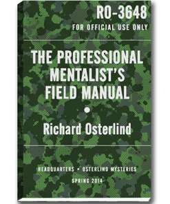 The Professional Mentalist's Field Manual by Richard Osterlind - Book