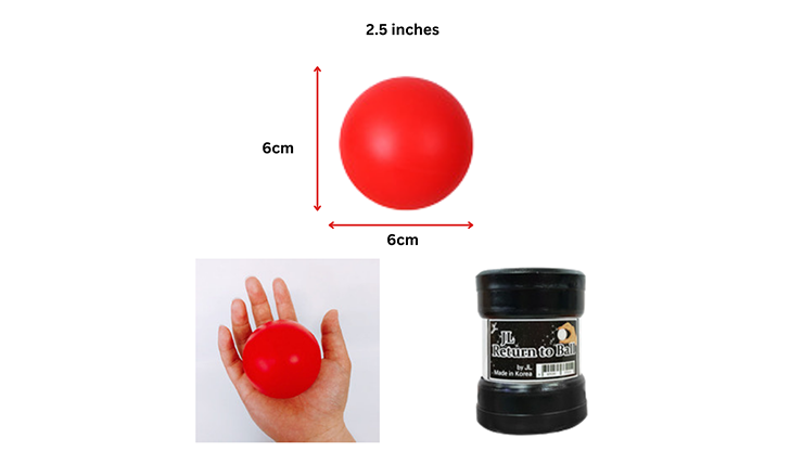Return Ball (Red, 2.5 Return Ball (Red, 2.5