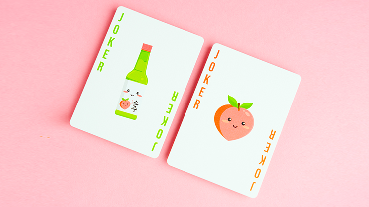 Peach SOJU Playing Cards Peach SOJU Playing Cards