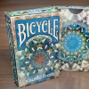 Bicycle Kaleidoscope Blue Playing Cards Bicycle Kaleidoscope Blue Playing Cards