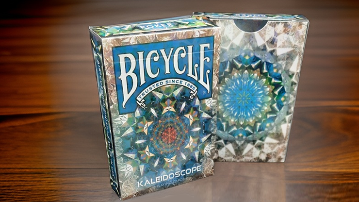 Bicycle Kaleidoscope Blue Playing Cards Bicycle Kaleidoscope Blue Playing Cards