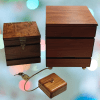 Triple Coin Boxes - Mel Babcock   ESTATE