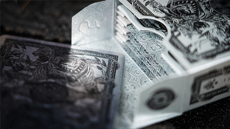 White Tiger Black Gold Box Set by Ark Playing Cards White Tiger Black Gold Box Set by Ark Playing Cards