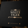 White Tiger Black Gold Box Set by Ark Playing Cards White Tiger Black Gold Box Set by Ark Playing Cards