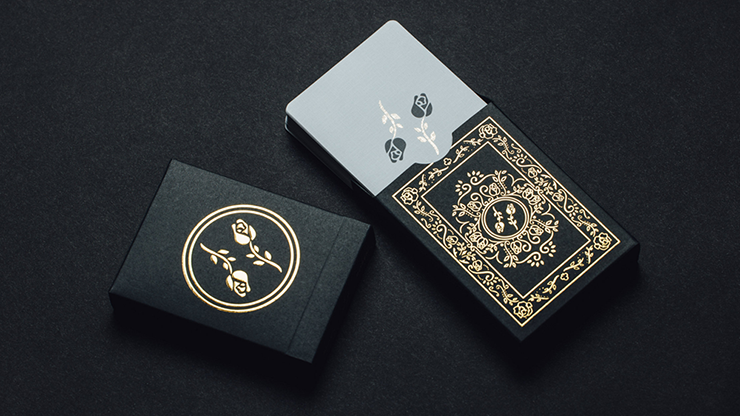 Black Roses 10 Year Anniversary Playing Cards - Tricksupply