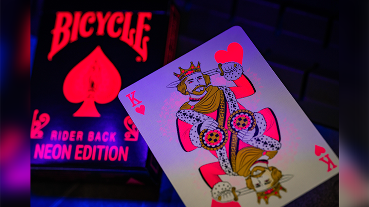 Bicycle Star-Fire Pink Neon Playing Cards Bicycle Star-Fire Pink Neon Playing Cards