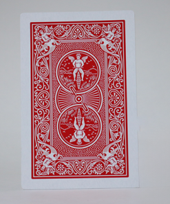 Bicycle Jumbo Double Back (Red/Red)
