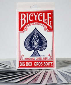 Bicycle Jumbo ESP 50 Cards Blue (10 of each Square, Wavy Lines, Star, Circle and Cross) by Murphy's Magic
