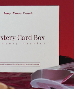 Mystery Card Box (Red) by Henry Harrius
