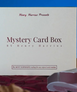 Mystery Card Box (Blue) by Henry Harrius