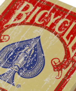 Red Faded Deck (Bicycle)